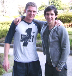 Miroslaw Juszczak (l.) und Dariusz Rachwalski gehren zum polnischen Auswahlteam in Japan. Foto: Geiger